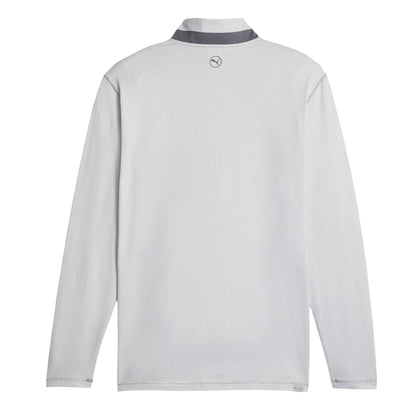 Slate - Back - Puma Mens Quarter Zip Jumper