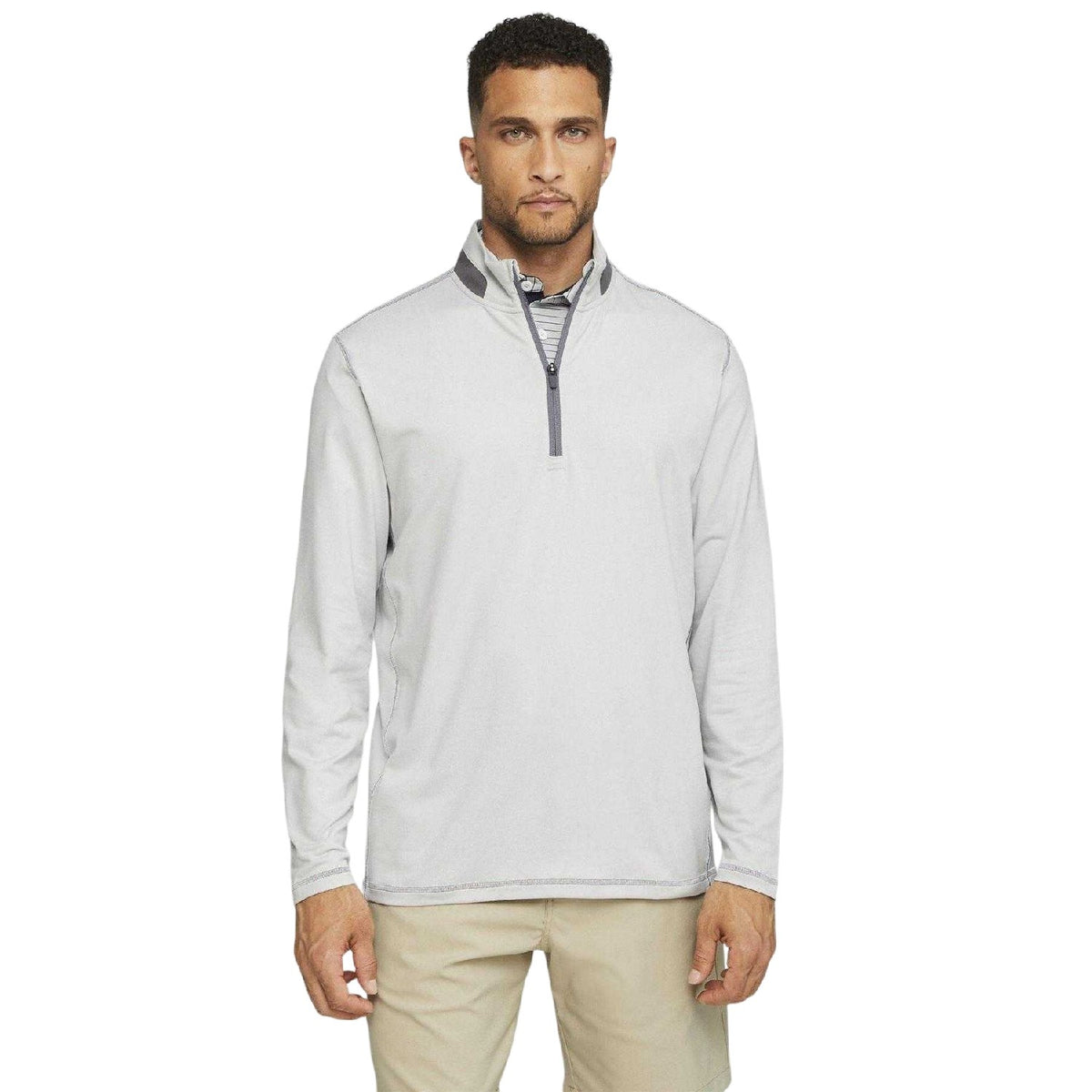 Slate - Lifestyle - Puma Mens Quarter Zip Jumper