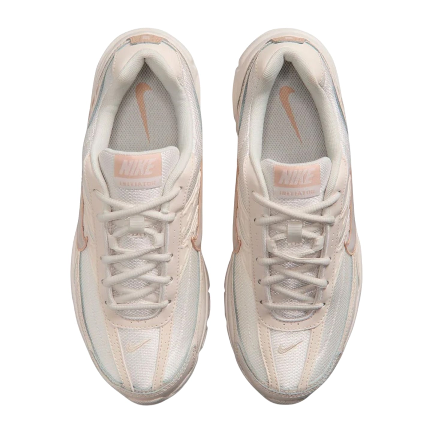 Phantom-Chalk - Side - Nike Womens-Ladies Initiator Logo Trainers