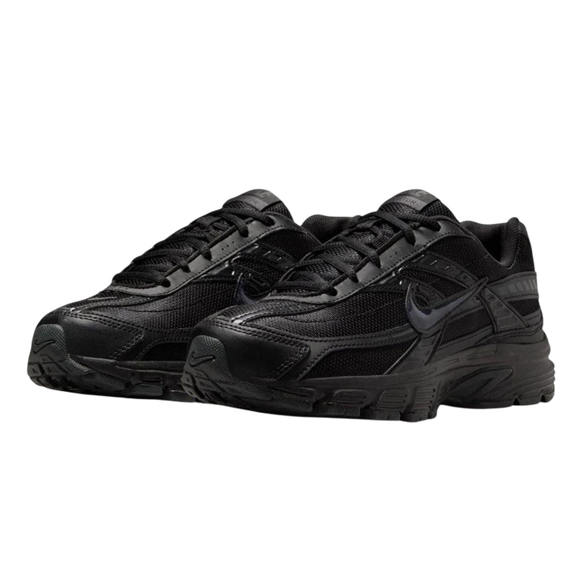 Triple Black - Pack Shot - Nike Womens-Ladies Initiator Logo Trainers