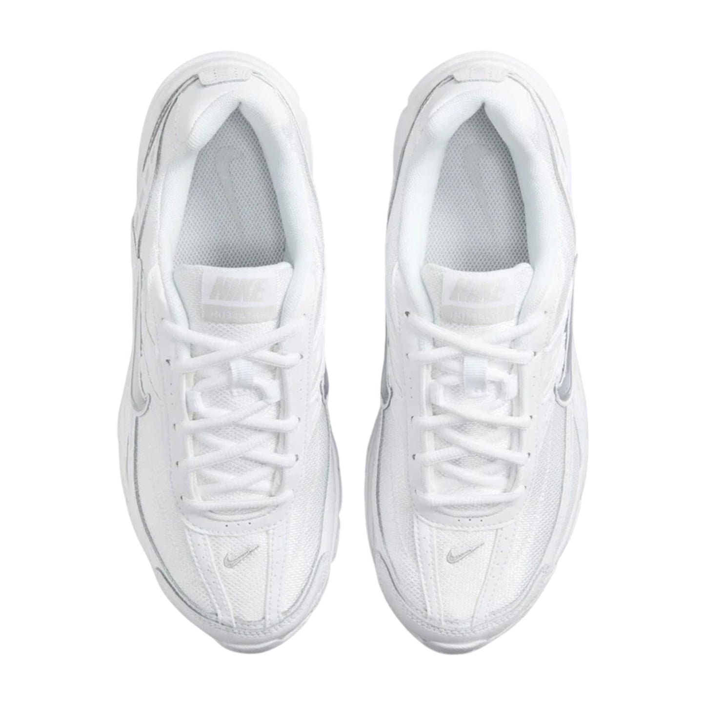 White - Side - Nike Womens-Ladies Initiator Logo Trainers