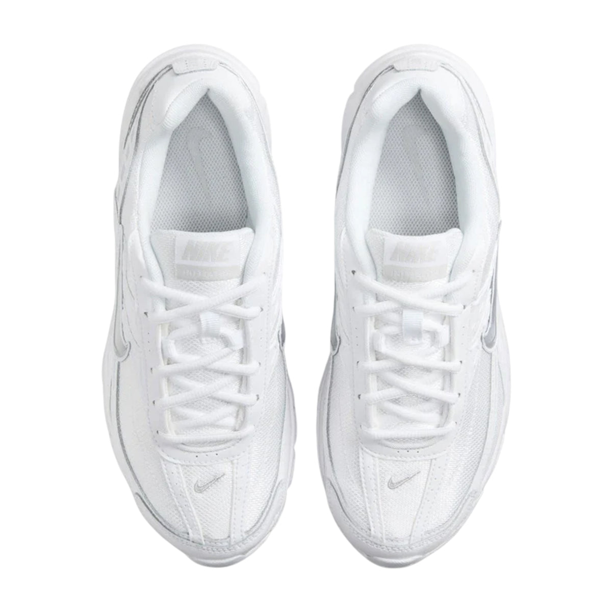 White - Side - Nike Womens-Ladies Initiator Logo Trainers