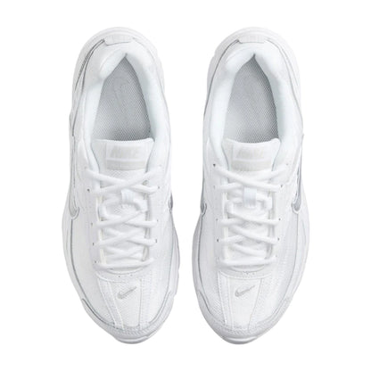 White - Side - Nike Womens-Ladies Initiator Logo Trainers