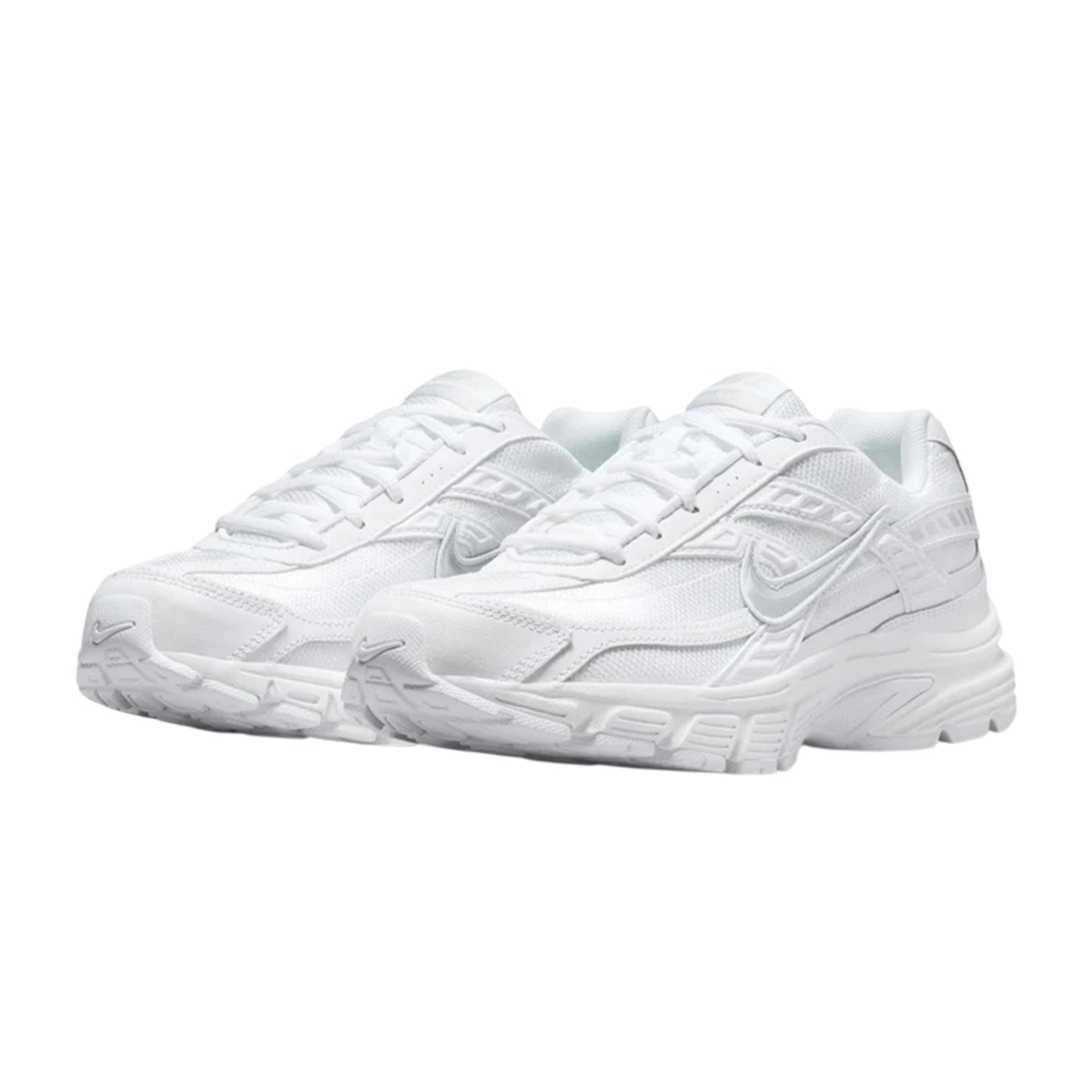 White - Pack Shot - Nike Womens-Ladies Initiator Logo Trainers