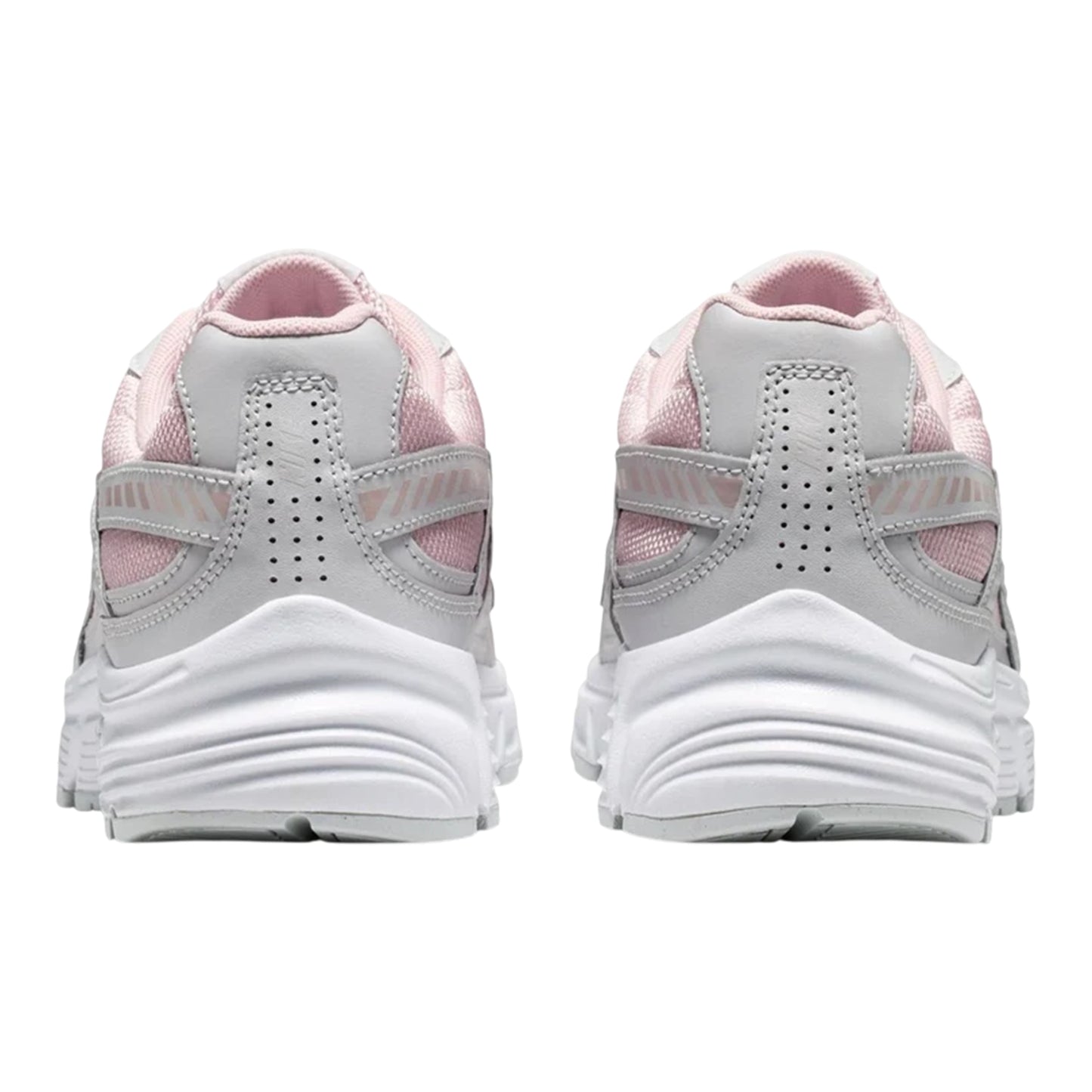 White-Grey-Pink - Back - Nike Womens-Ladies Initiator Logo Trainers