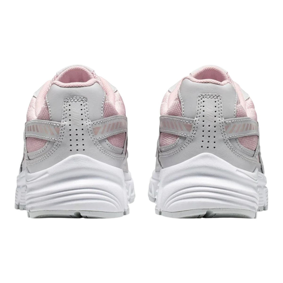 White-Grey-Pink - Back - Nike Womens-Ladies Initiator Logo Trainers