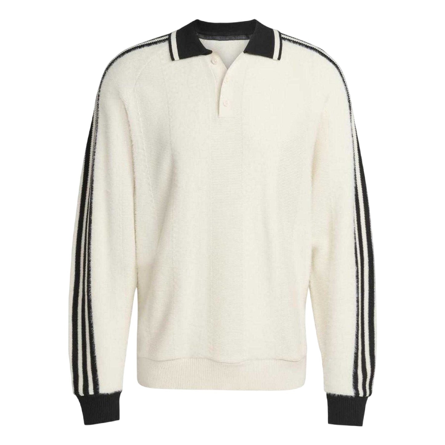Cream - Front - Adidas Mens Originals Premium Knitted Jersey