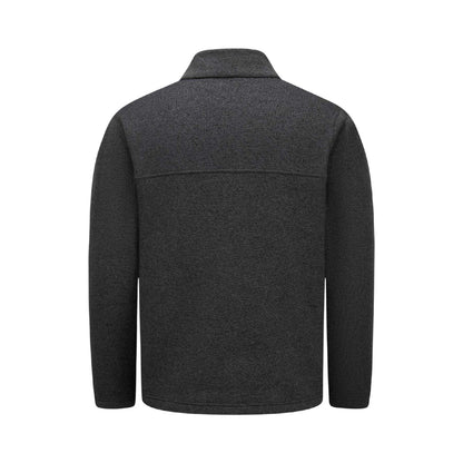 Black Marl - Back - Karrimor Mens Urban Long-Sleeved Fleece