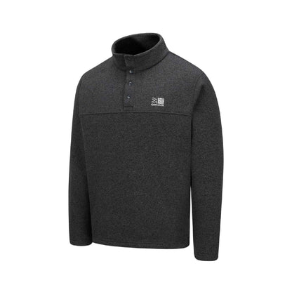Black Marl - Side - Karrimor Mens Urban Long-Sleeved Fleece