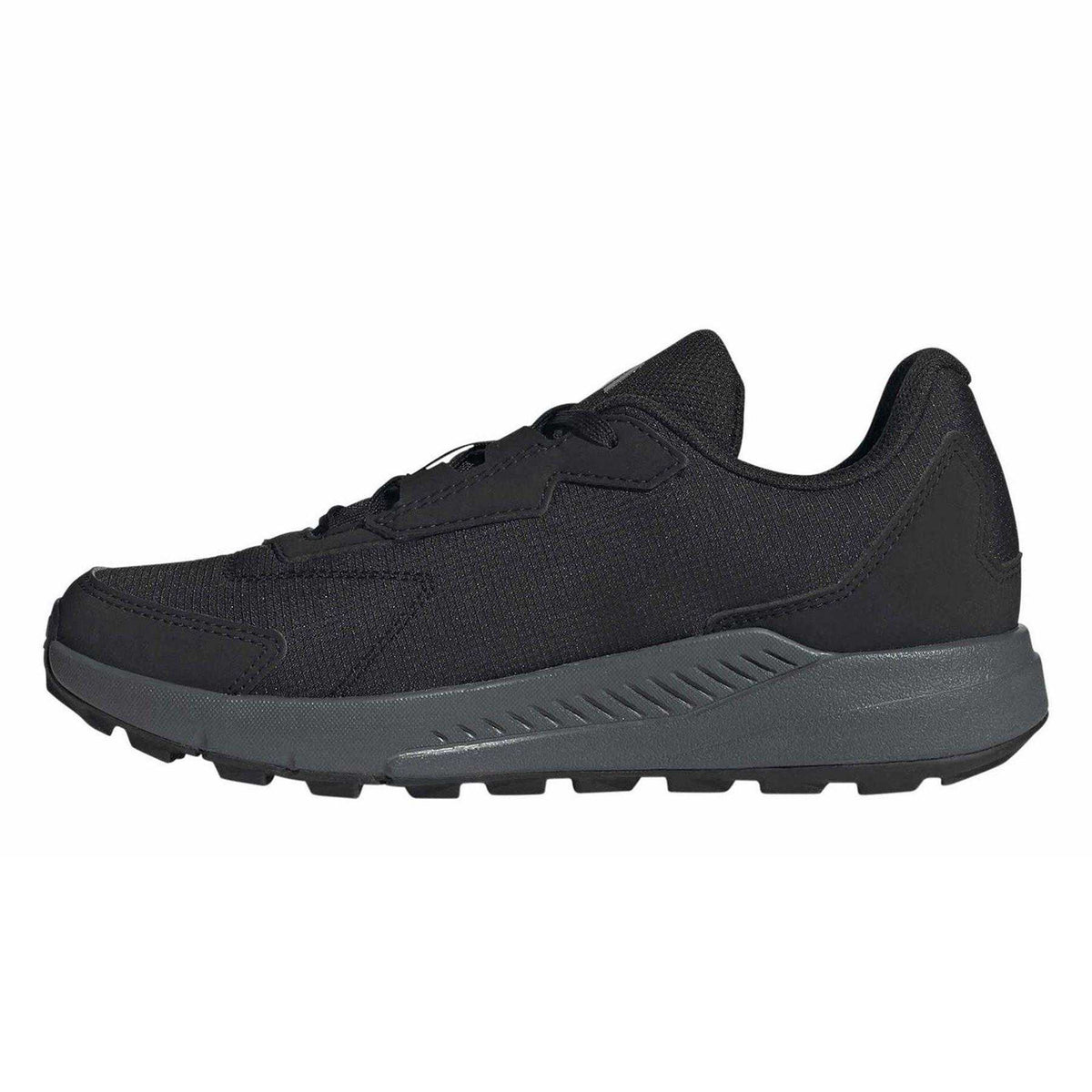 Black - Side - Adidas Childrens-Kids Terrex Anylander Low Shoes