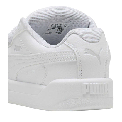 White - Back - Puma Childrens-Kids Park Lifestyle Low Trainers
