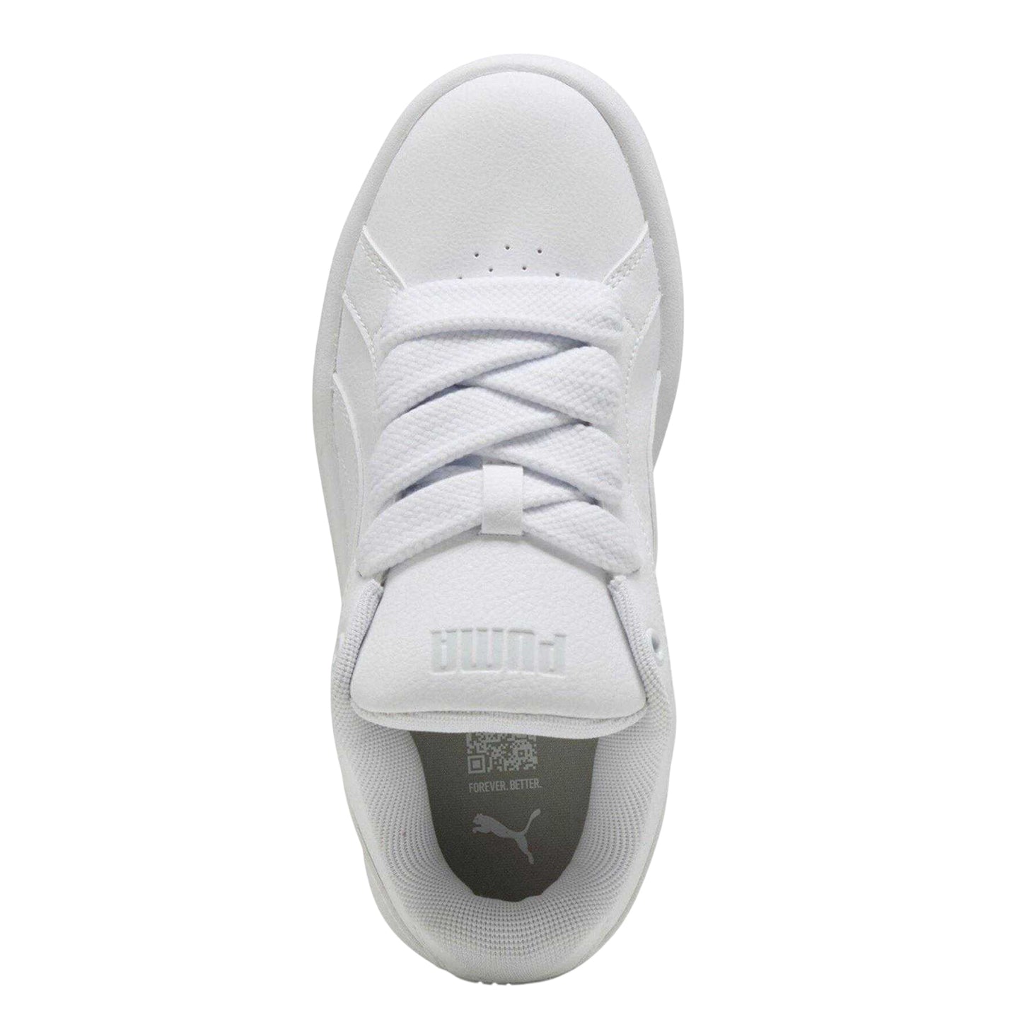 White - Lifestyle - Puma Childrens-Kids Park Lifestyle Low Trainers