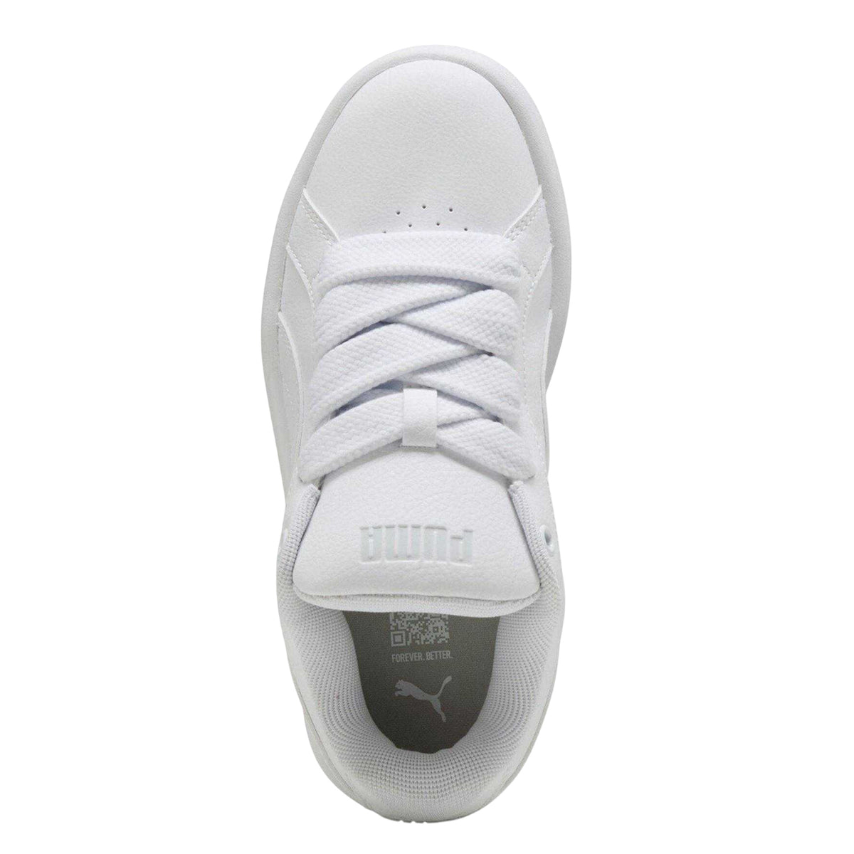 White - Lifestyle - Puma Childrens-Kids Park Lifestyle Low Trainers