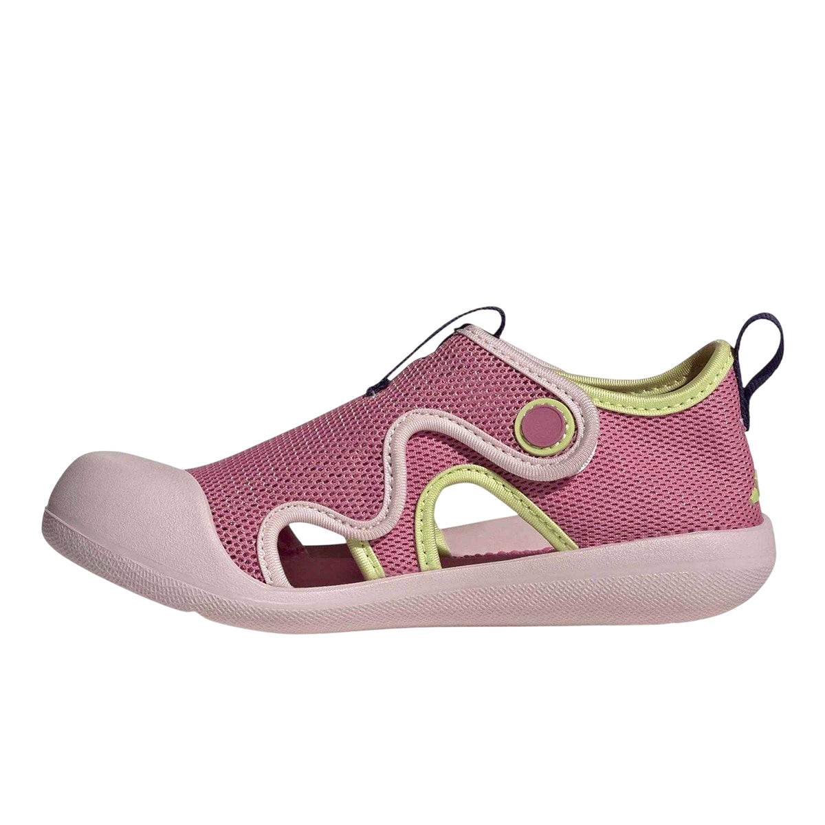 Clear-Pink - Side - Adidas Childrens-Kids Altaventure Mesh Water Shoes