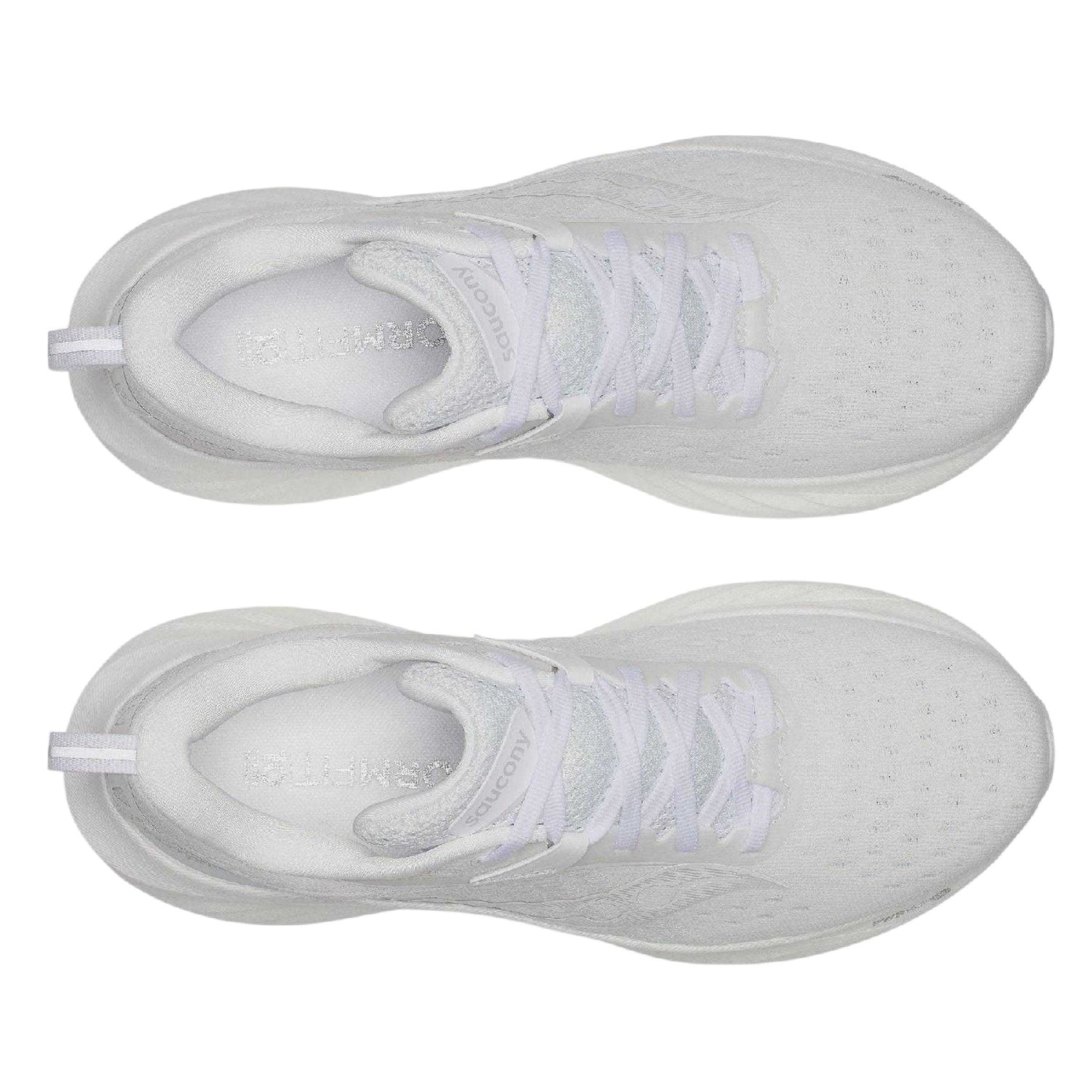 White - Lifestyle - Saucony Womens-Ladies Triumph 22 Trainers