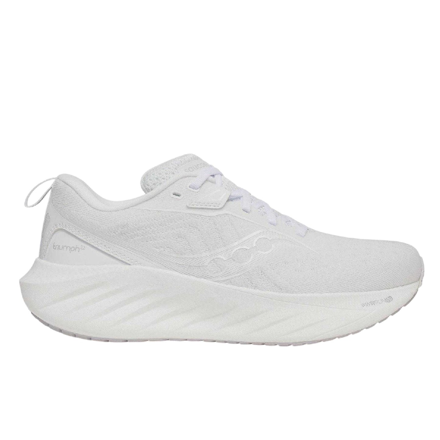 White - Front - Saucony Womens-Ladies Triumph 22 Trainers