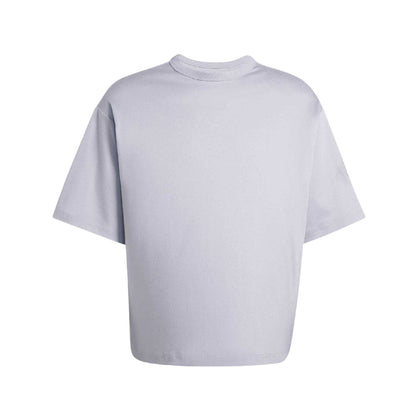 Silver - Front - Adidas Mens Plain T-Shirt