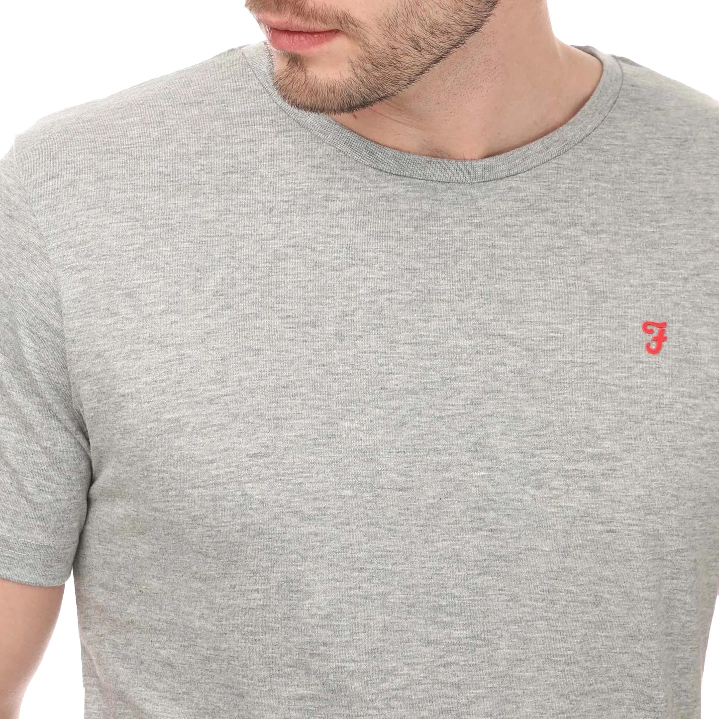 Black-Grey-Blue-Red - Lifestyle - Farah Mens Watten Lounge T-Shirt (Pack of 5)