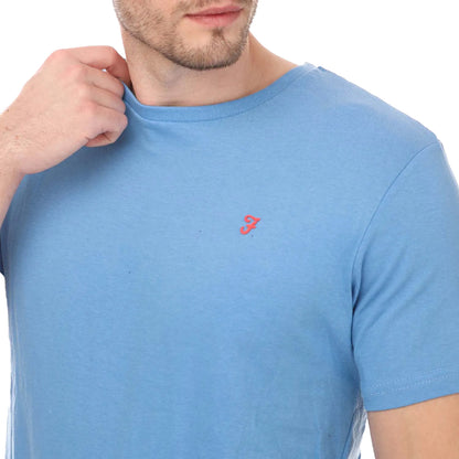 Black-Grey-Blue-Red - Pack Shot - Farah Mens Watten Lounge T-Shirt (Pack of 5)