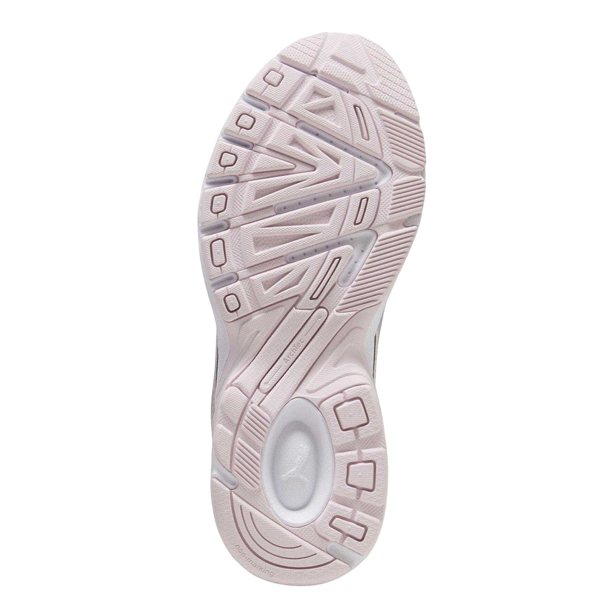 White-Pink - Pack Shot - Puma Womens-Ladies Milenio Tech Trainers