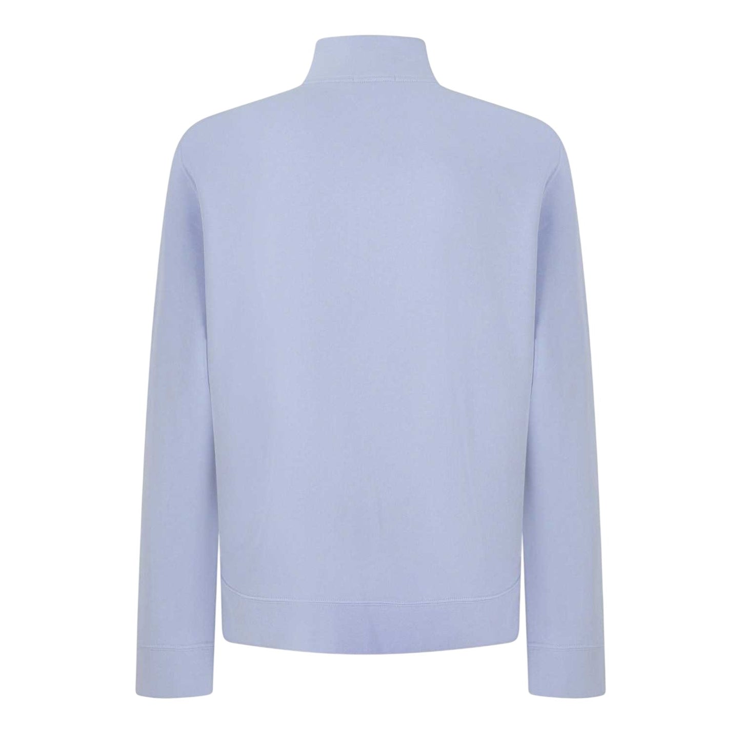 Blue - Back - Calvin Klein Mens Quarter Zip Fleece Top