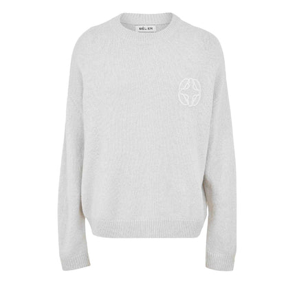Grey Marl - Front - Belier Mens CropMo Structured Knitted Jumper