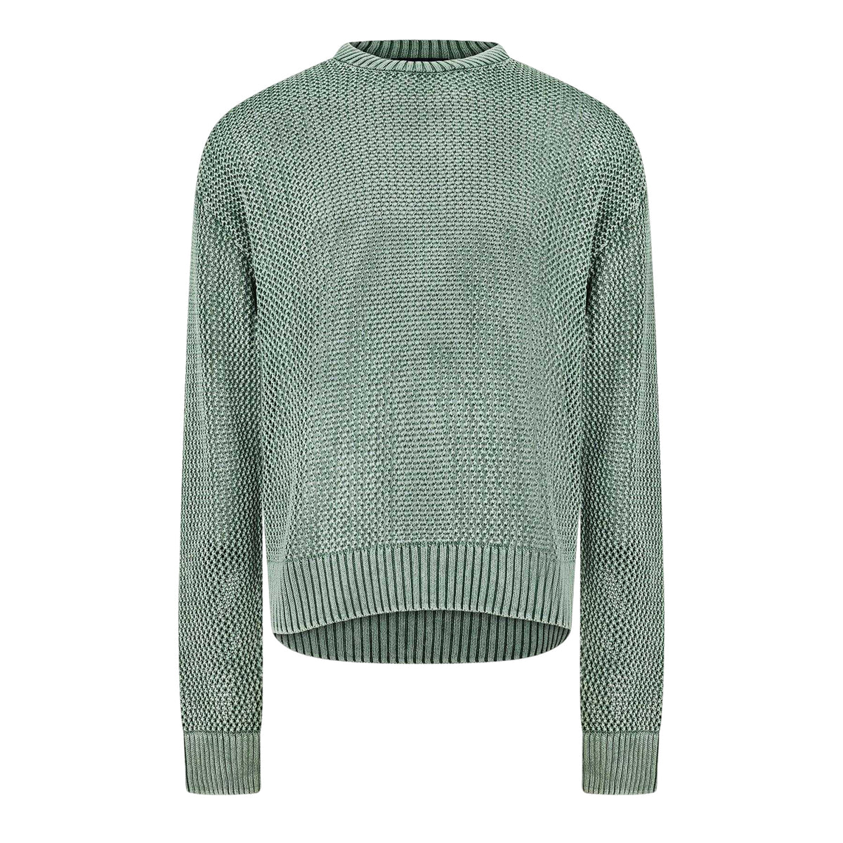 Forest Green - Front - Represent Mens Knitted Lightweight Jumper