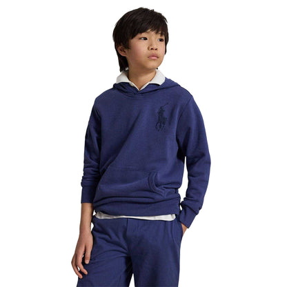 Light Navy - Side - Ralph Lauren Childrens-Kids Logo Hoodie