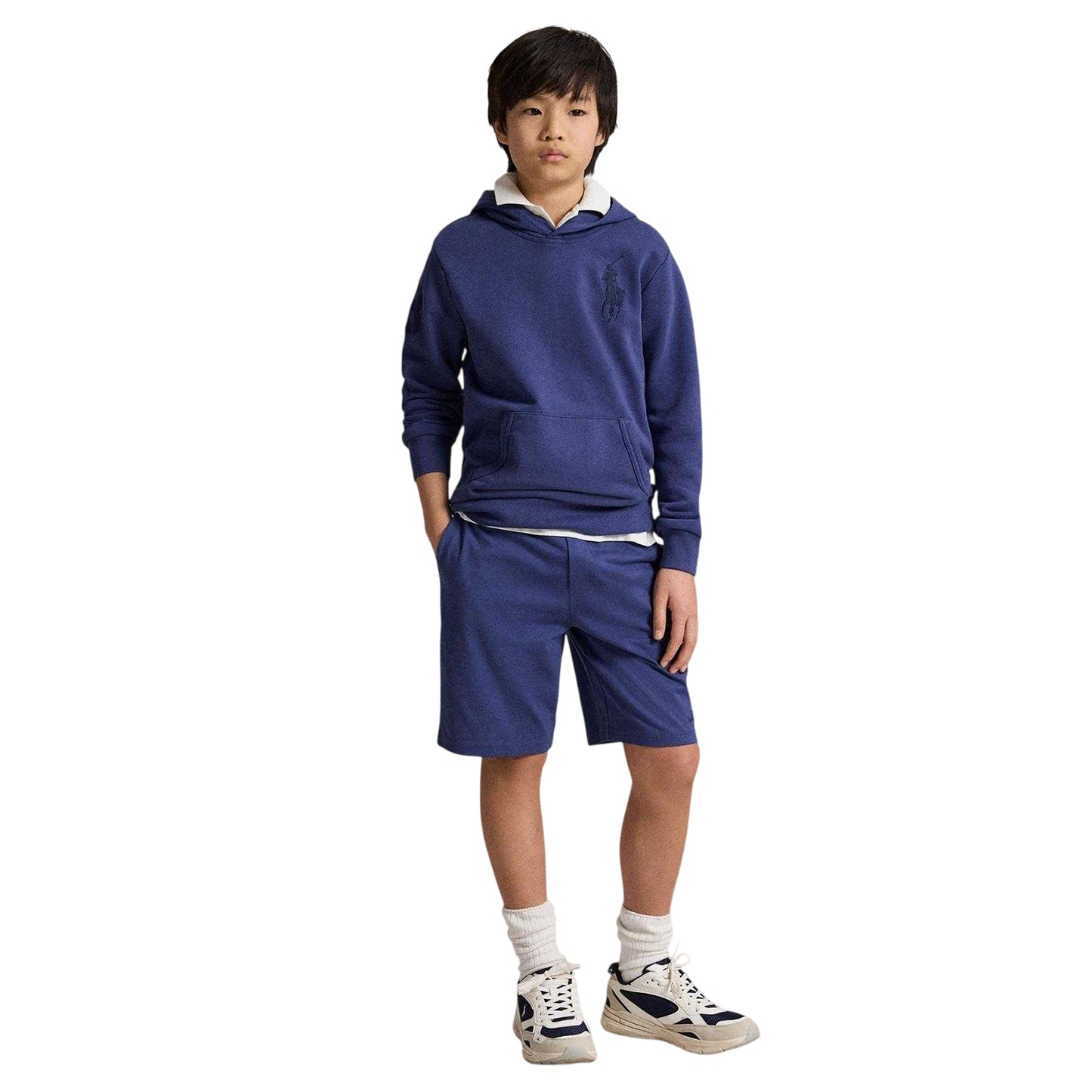 Light Navy - Lifestyle - Ralph Lauren Childrens-Kids Logo Hoodie