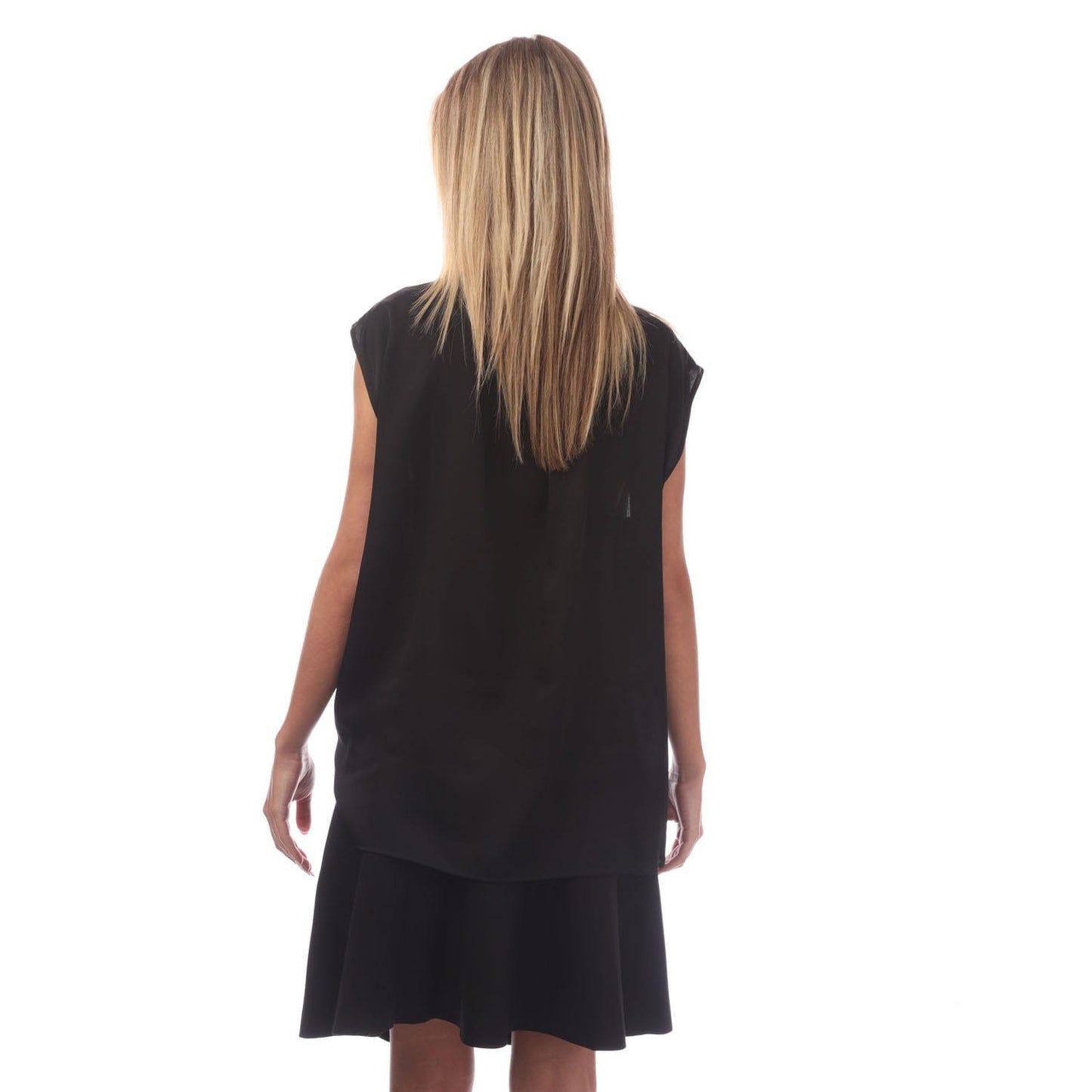 Black - Back - Boss Womens-Ladies Bielli Blouse