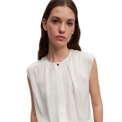 White - Side - Boss Womens-Ladies Bielli Blouse