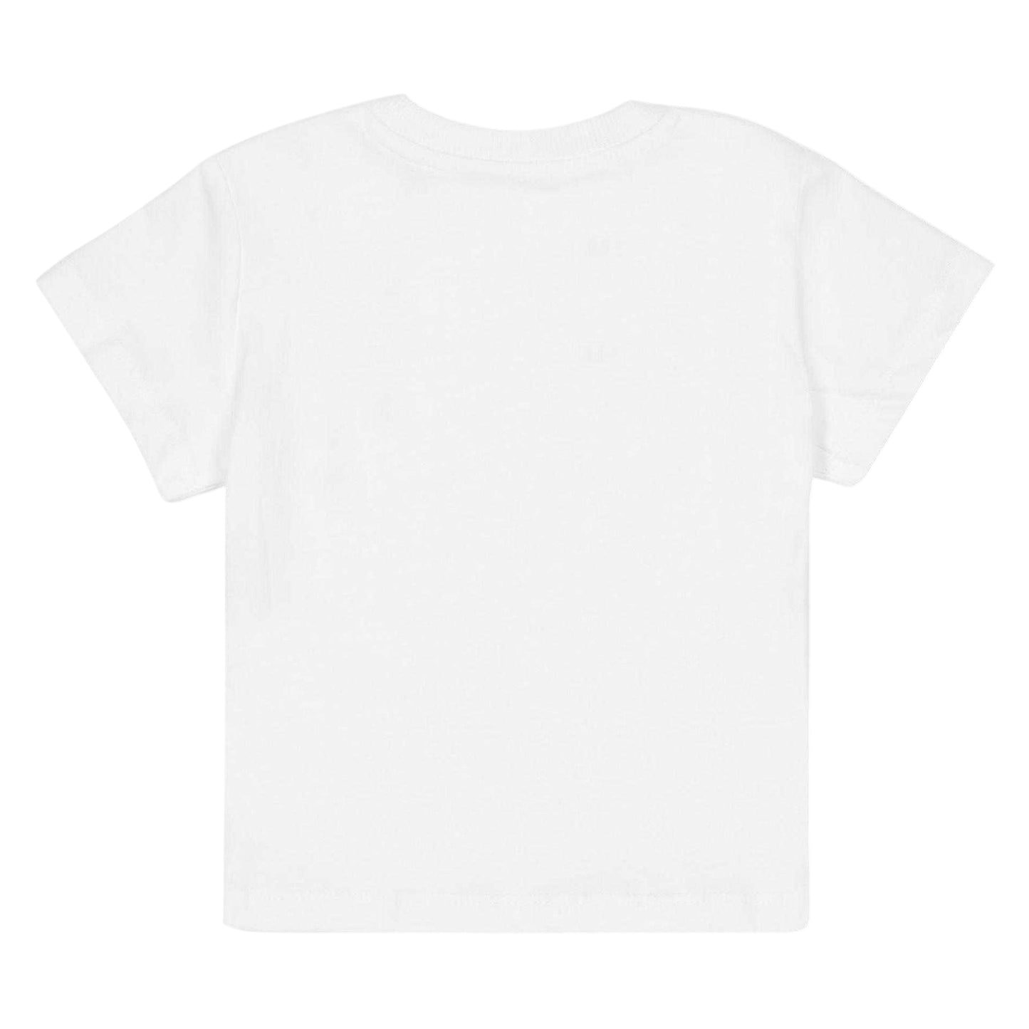 White - Back - Moschino Childrens-Kids Bear Logo T-Shirt