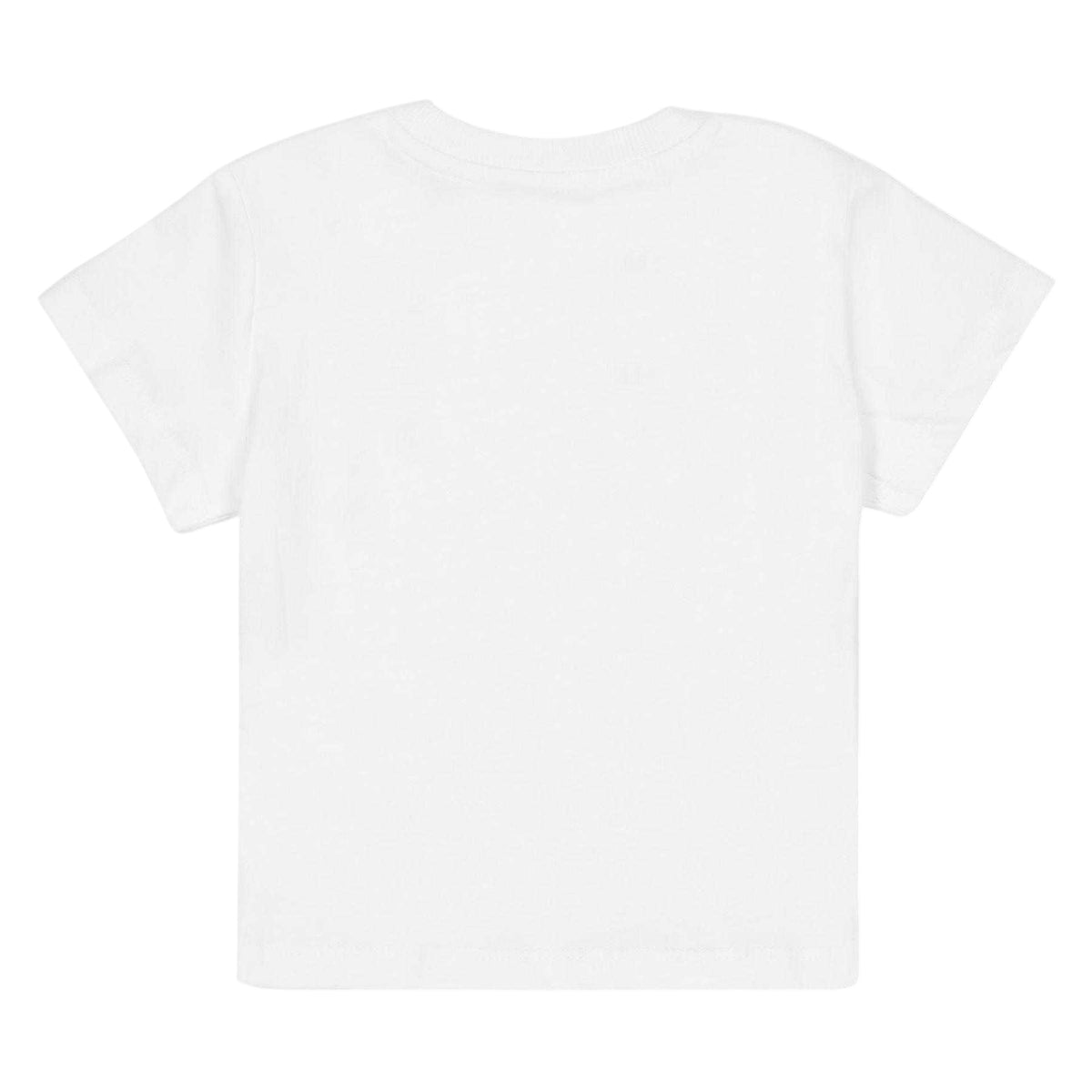White - Back - Moschino Childrens-Kids Bear Logo T-Shirt