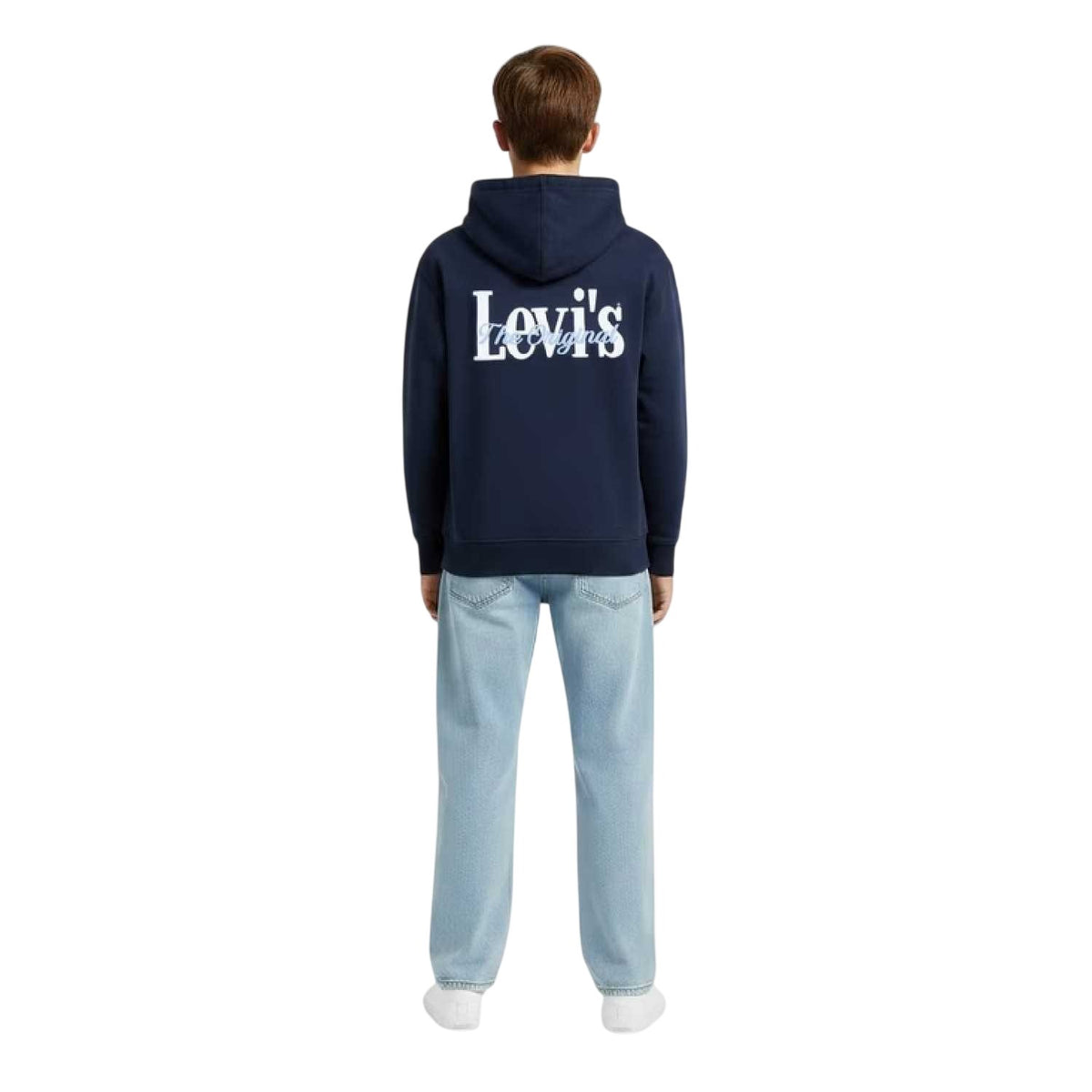 Dress Blues - Pack Shot - Levis Childrens-Kids Classic Pullover Hoodie