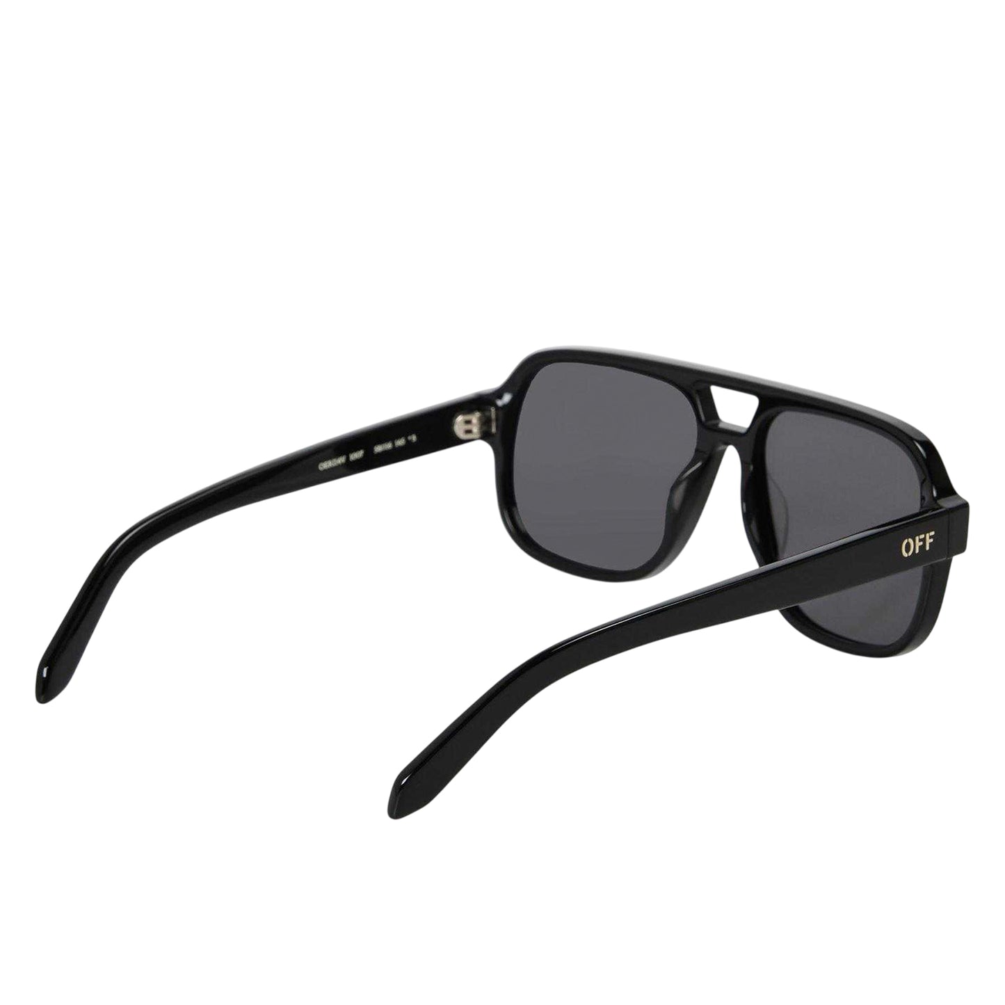 Black-Red - Back - Off White Unisex Adult Forks Sunglasses