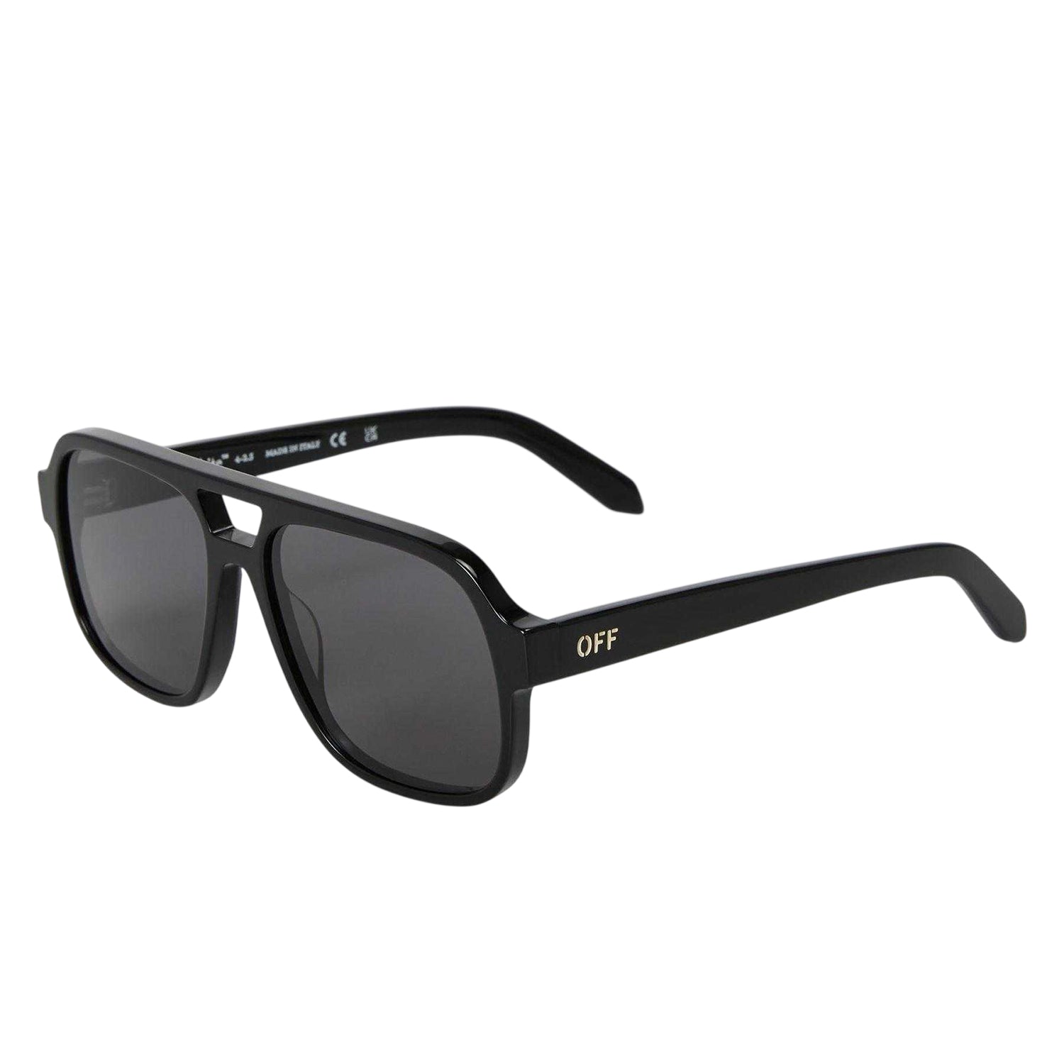 Black-Red - Front - Off White Unisex Adult Forks Sunglasses