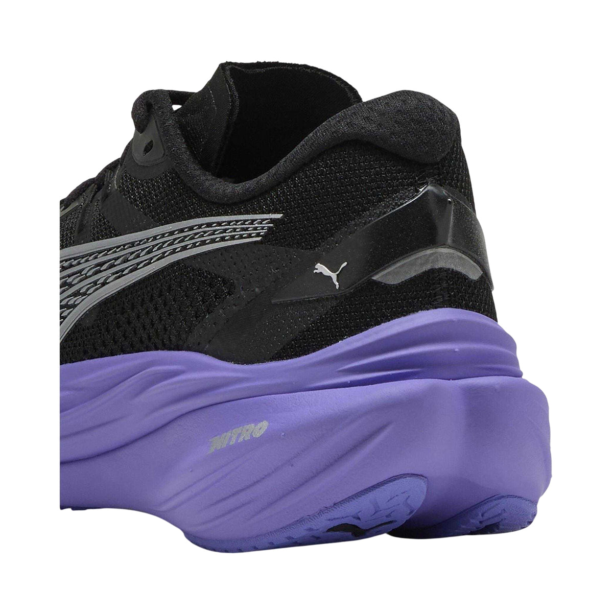 Black - Back - Puma Womens-Ladies Nitro 3 Fade Shoes