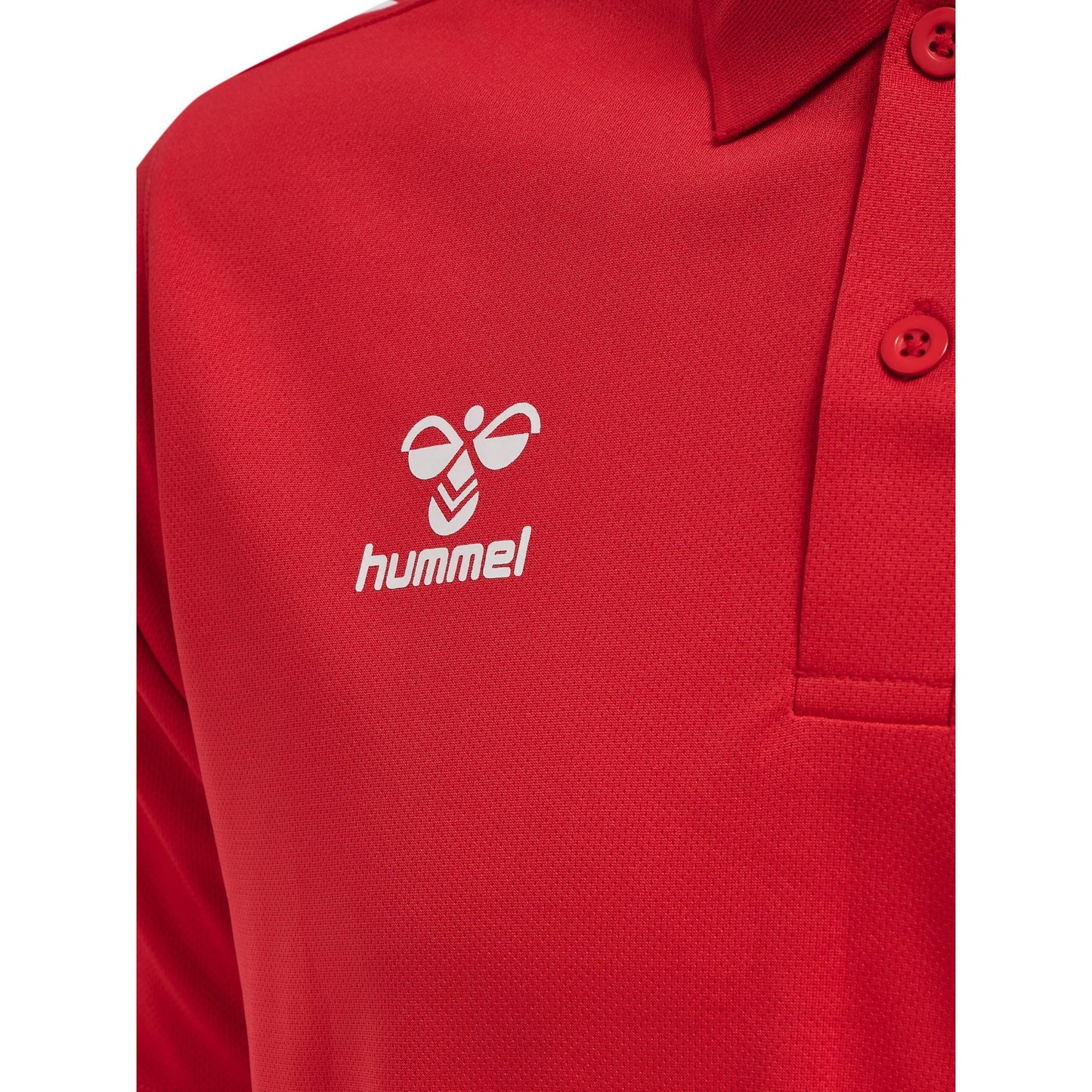 Red - Lifestyle - Hummel Mens Core Functional Polo Shirt