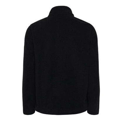 Black - Back - Timberland Mens Polar Fleece Quarter Zip Top