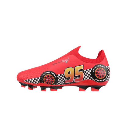 Multicoloured - Back - Sondico Childrens-Kids Lightning McQueen Disney Pixar Cars Firm Ground Football Boots