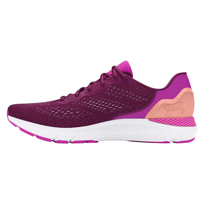 Purple - Back - Under Armour Womens-Ladies Sonic 6 Running Shoes
