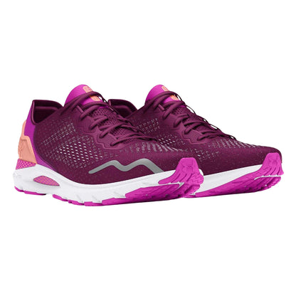 Purple - Pack Shot - Under Armour Womens-Ladies Sonic 6 Running Shoes