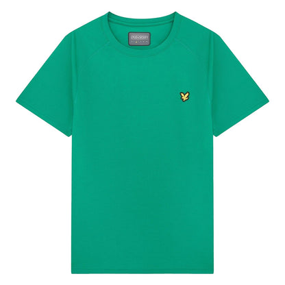 Green - Front - Lyle & Scott Mens Core Raglan T-Shirt