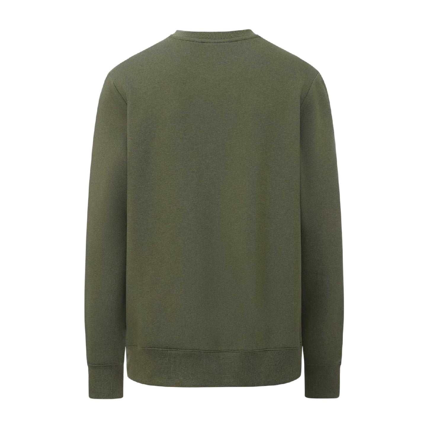 Khaki Green - Back - Slazenger Mens Fleece Sweatshirt