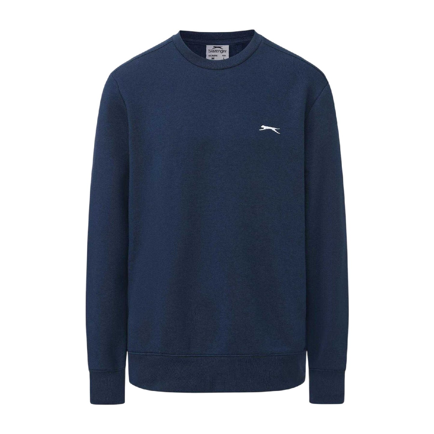 Steel Blue - Front - Slazenger Mens Fleece Sweatshirt