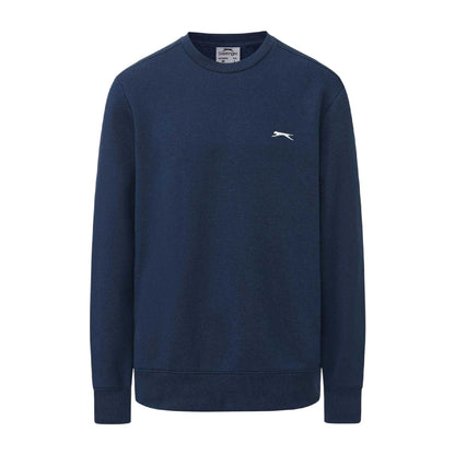 Steel Blue - Front - Slazenger Mens Fleece Sweatshirt