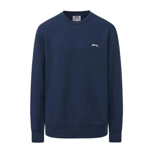 Steel Blue - Front - Slazenger Mens Fleece Sweatshirt