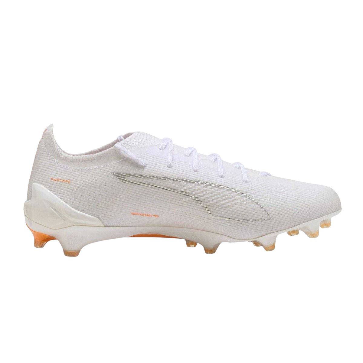 White - Front - Puma Unisex Adult 5 Ultimate Firm Ground Football Boots