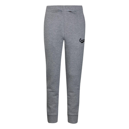 Grey - Front - Converse Childrens-Kids Graphic Logo Jogging Bottoms
