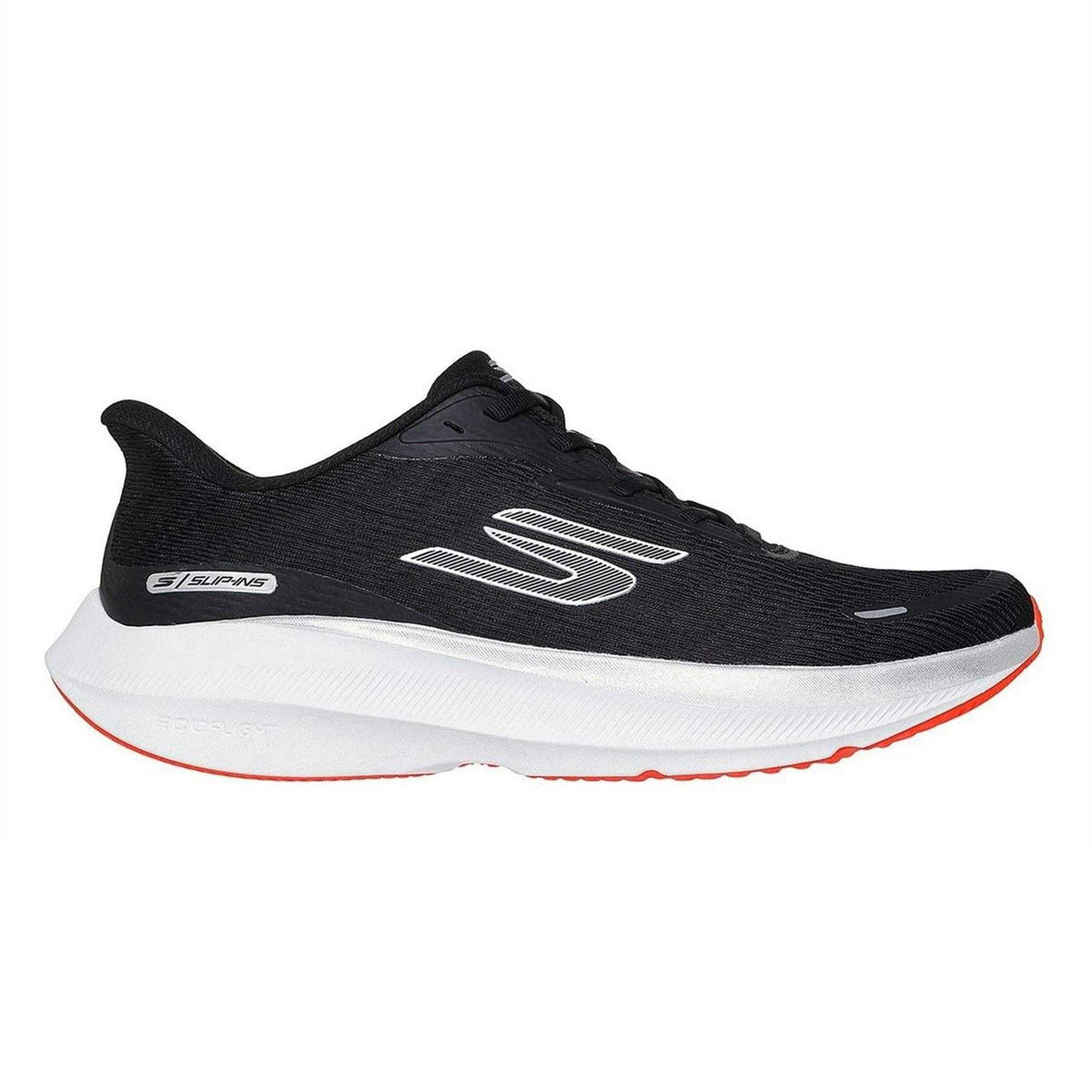 Black - Front - Skechers Mens Aero Pulse Running Shoes